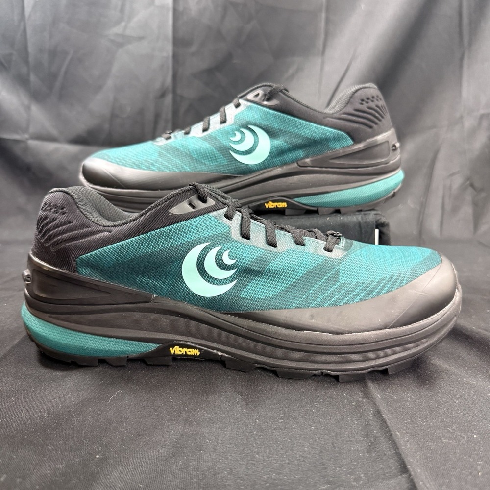 Topo Athletic Women 10.5 Ultraventure Pro Teal Mint Green Trail Running Shoes